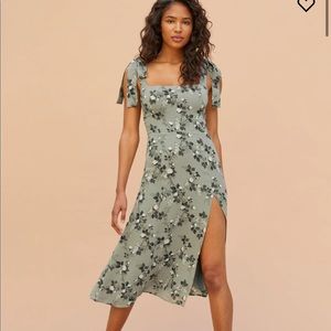 Reformation twilight dress VERDE size 2